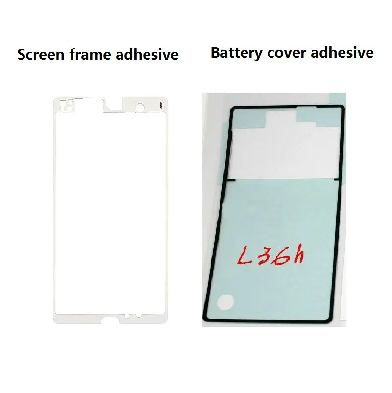 Клейкая передняя рамка батарейного отсека для Xperia Z C6603 L36h | Мобильные телефоны и
