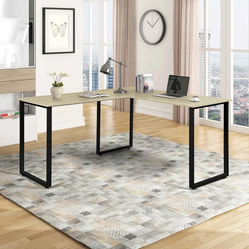 

Home Office L-Shape Corner Table Computer Desk