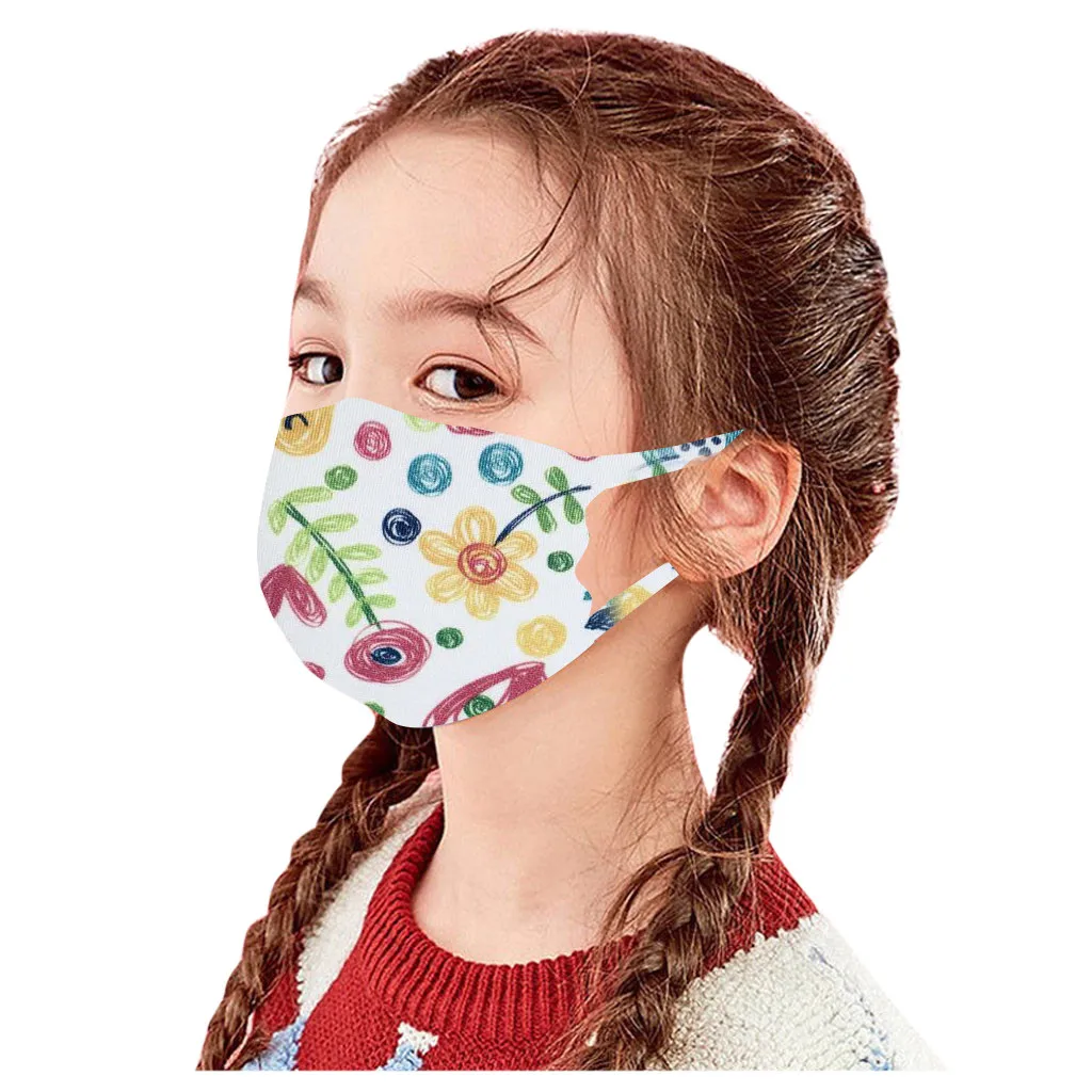 12 шт. маска респиратор детский плащ-дождевик для мальчиков и девочек моющиеся