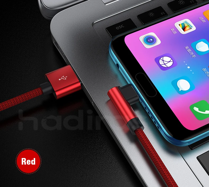5А usb type C 90 градусов USB C кабель для samsung S10 S8 Xiaomi mi 9 9T красный mi Note 7 Быстрая зарядка type C кабель для huawei P20 P30