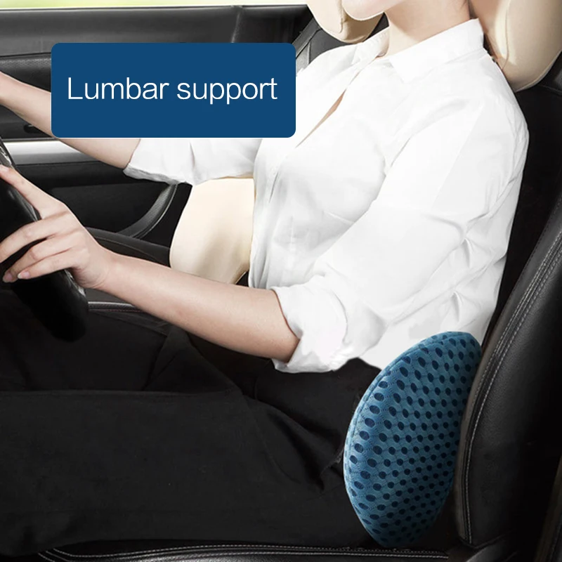Подушка поясничная из пены с эффектом памяти для сна хлопковая подушка поясницы
