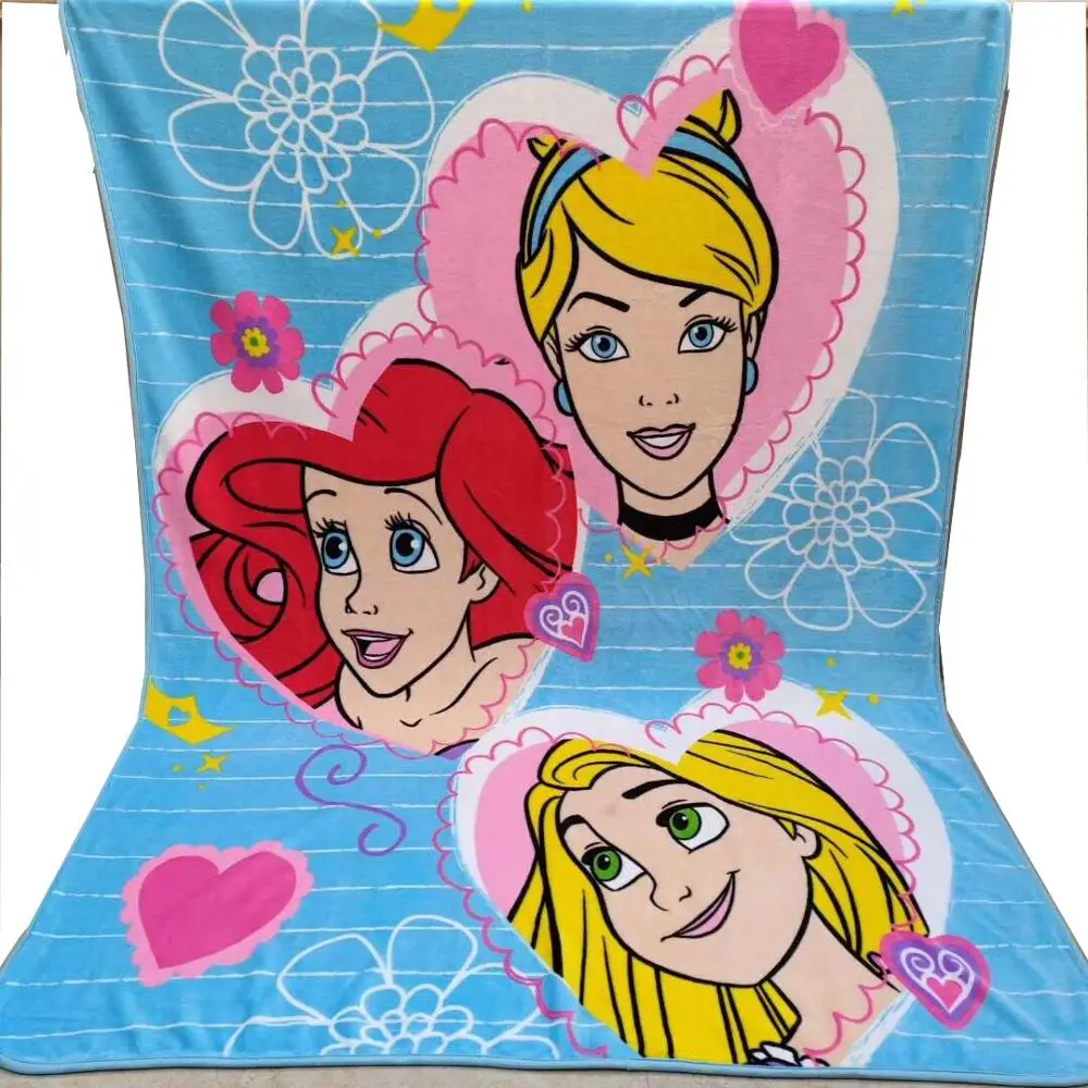 Disney Золушка Русалка Ариэль Рапунцель Запутанная история мультфильм пледы Одеяло