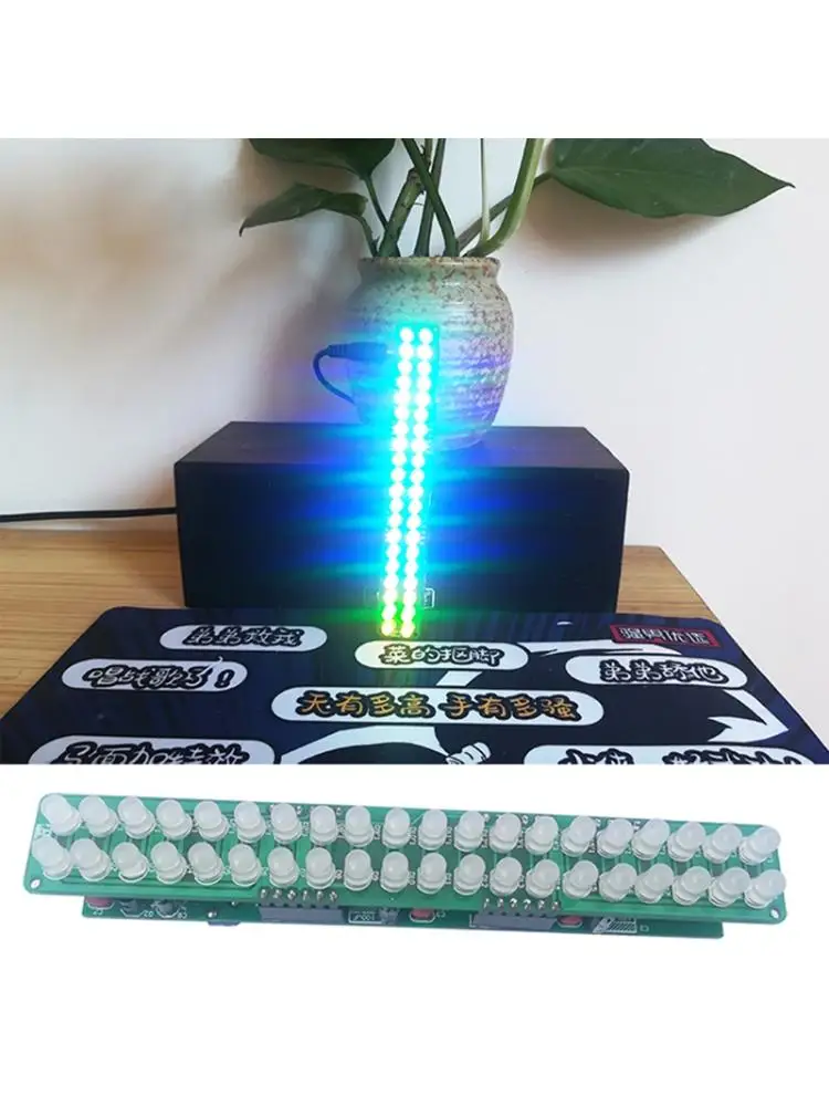 LM3914 комплект индикатора уровня звука аудио спектра для самостоятельной сборки