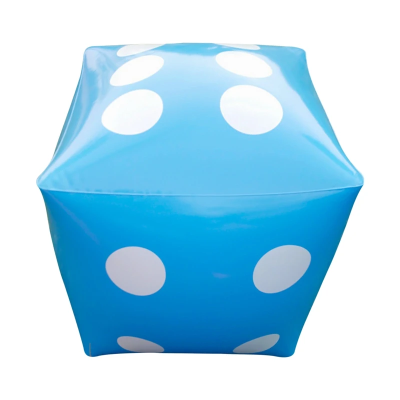 

Funny Outdoor PVC Inflatable Dice Swimming Pool Party Supplies Kids Toys For Children Adults Game Party Play Cube Toy