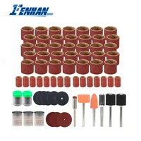 206pcs rotary tools accessories set metal cutting disc sanding bands kit for dremel rotary tool cutting grinding tools sandpaper