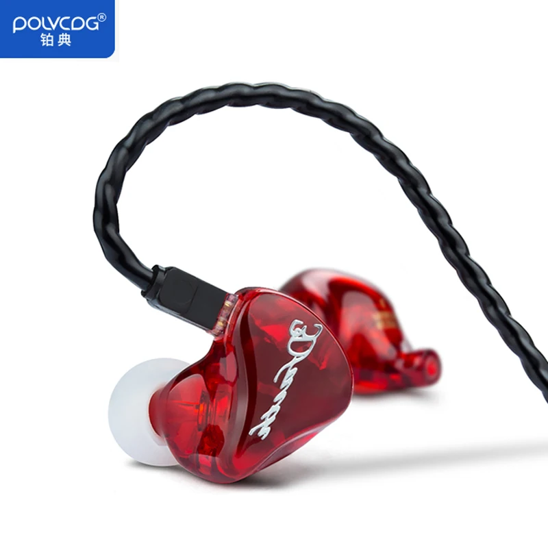 D8 проводные наушники-вкладыши с микрофоном шумоподавлением водонепроницаемые