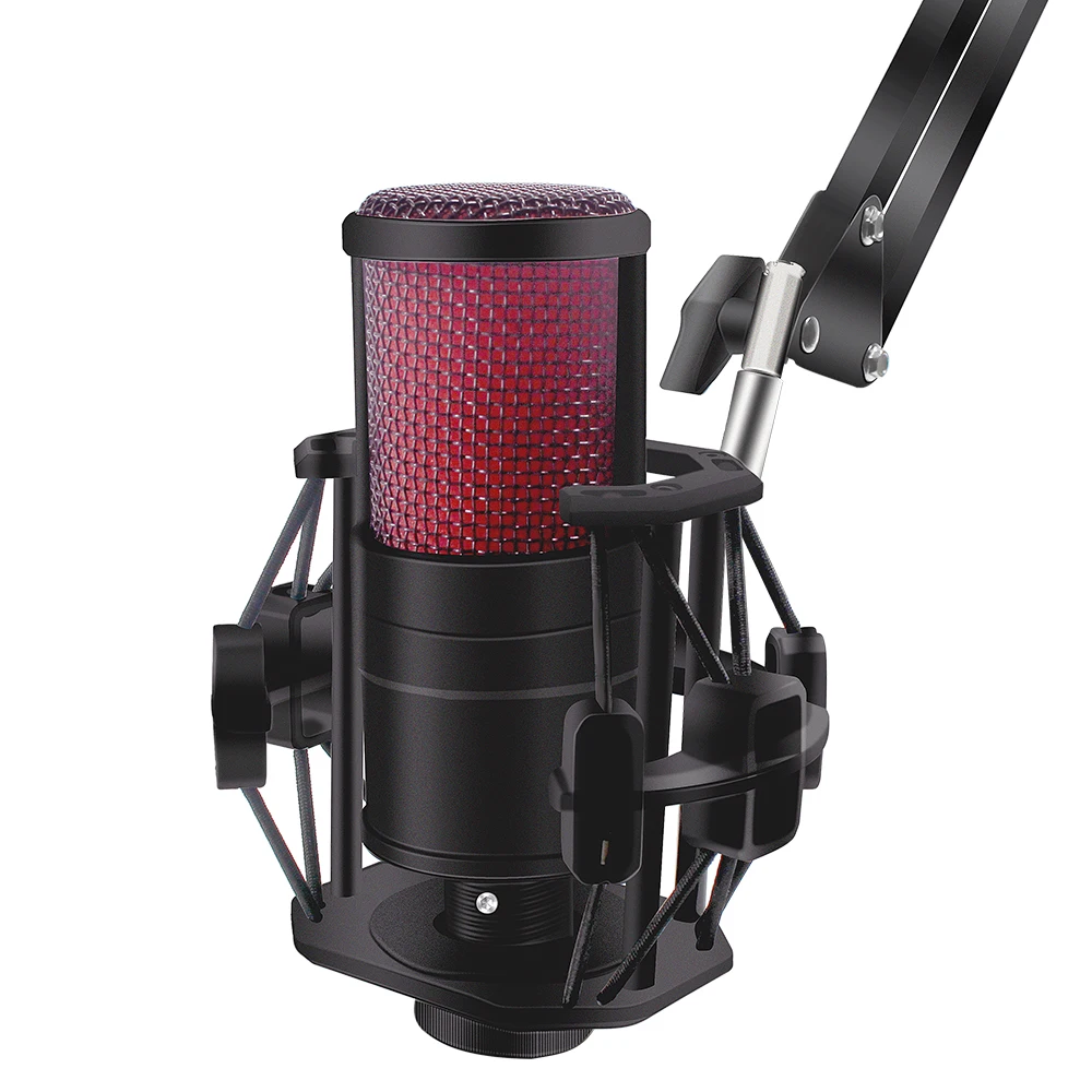 Новый конденсаторный микрофон V500 для ноутбука 3 5 мм штатив трансляции записи