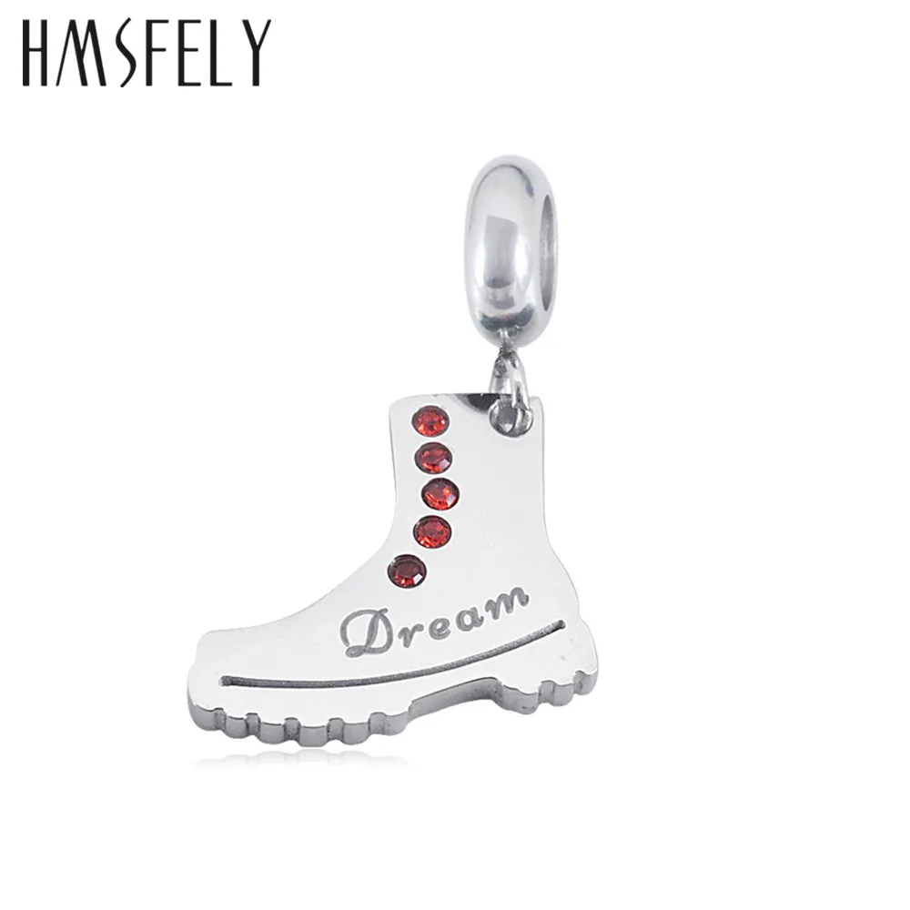 HMSFELY 316L из нержавеющей стали подвеска в виде ботинка для &quotсделай сам&quot
