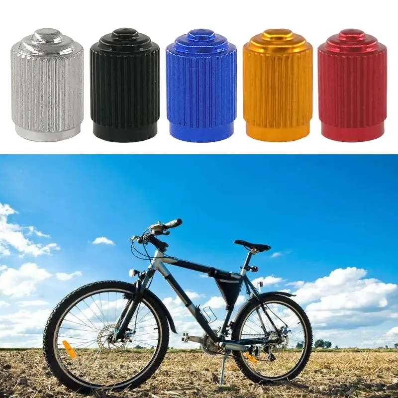 

10pcs Aluminum Tire Valve Stem Cap for Schrader Valve Car Bike Wheel Accessories