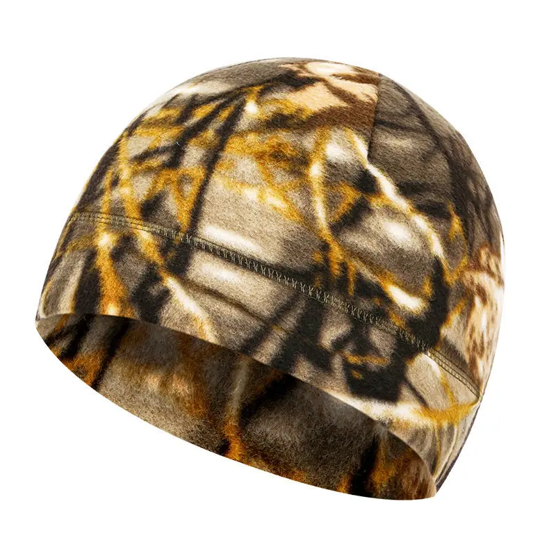 

Men Women Unisex Winter Solid Color Soft Warm Watch Cap Polar Fleece Thickened Military Army Beanie Hat Windproof Outdoor Tough