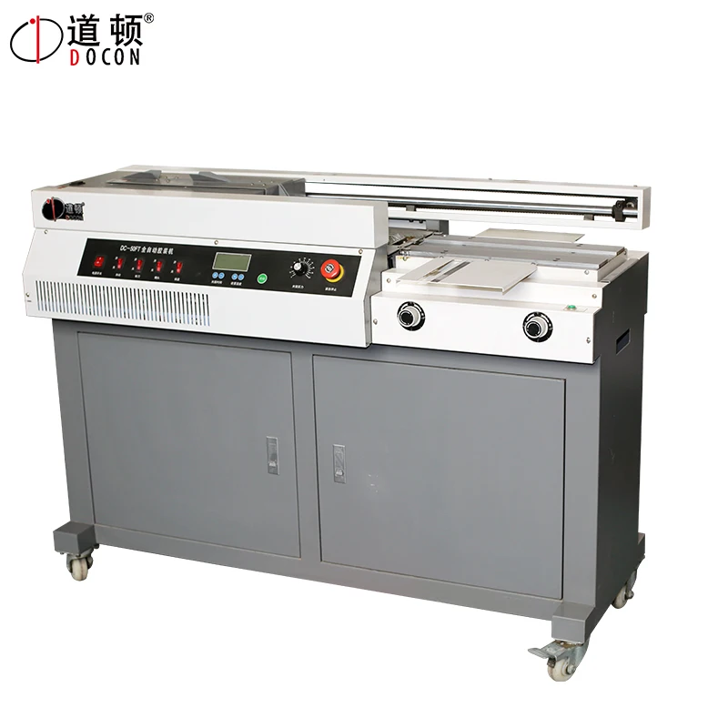 Автоматическая машина для переплетения клея с размером A3|perfect binder|hot glue binding machineglue