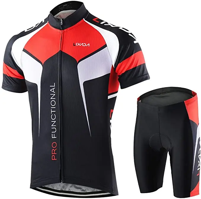 

Xintown Breathable Man Pro Cycling Jersey Set with 3D Stereo Pad Bike Clothing Road Team Bicycle Wear Shirts