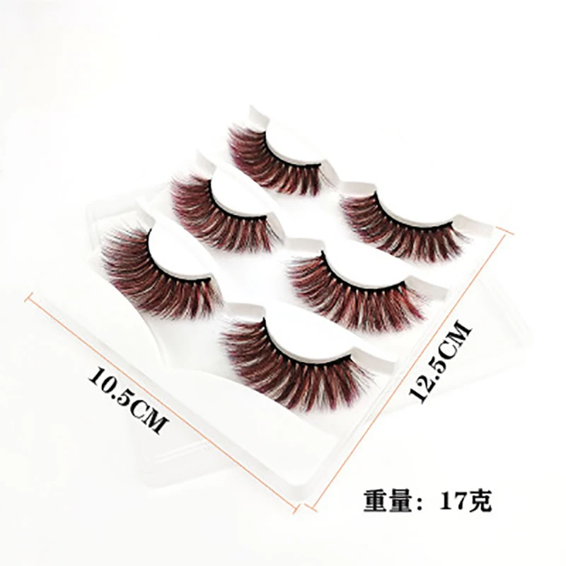 Ресницы Накладные из искусственной норки 3 пары в коробке | Красота и здоровье