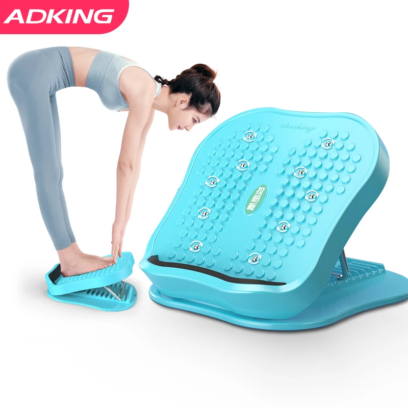 

ADKING Healthy Stretching Standing Stretch Board Slant Boards Foot Stretcher Leg Pedal Board Calf Stretcher With Balance Rope