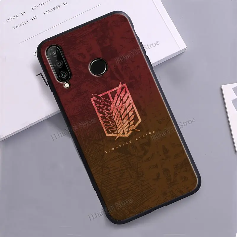 Чехол с логотипом символа атаки на титанов для OnePlus 9 Pro 8 Nord 9R 7T 8T чехол Realme C3 C11 C15 C21