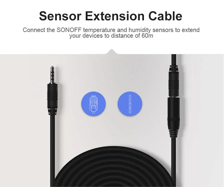SONOFF TH10/TH16 SI7021 переключатель датчика влажности беспроводной датчик контроля температуры Wifi умный дом пульт дистанционного управления