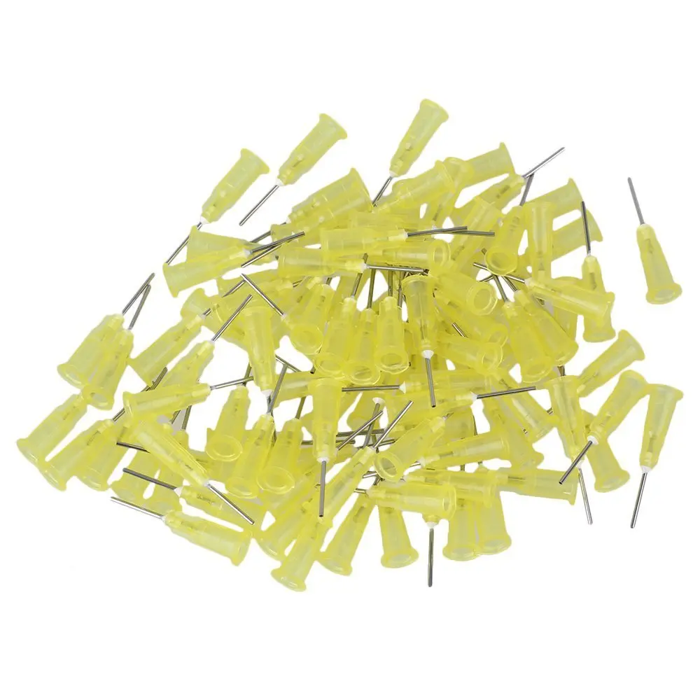 150PCS 1/2" Plastic Spiral Connectors Stainless Steel Adhesive Industrial Glue Dispensing Needles Tips | Обустройство дома