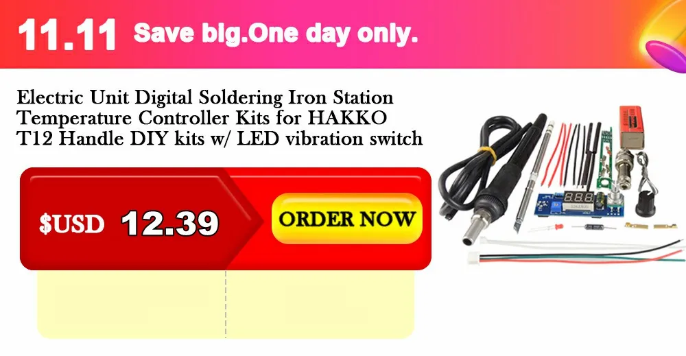 T12 серии Заменить паяльник советы для Hakko T12 ручка СВЕТОДИОДНЫЙ Переключатель Регулятор температуры FX951 FX-952 DIY наборы