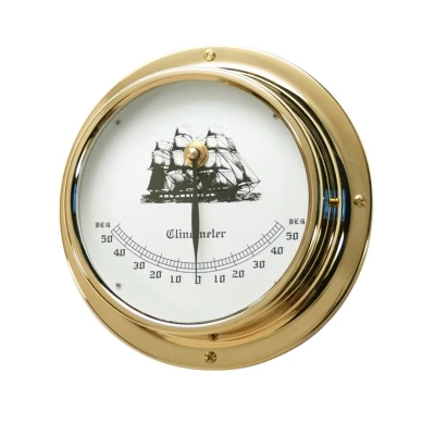 

IMPA370241 inclinometer ,Marine instrument for bell tiltmeter with pendent plate , copper case