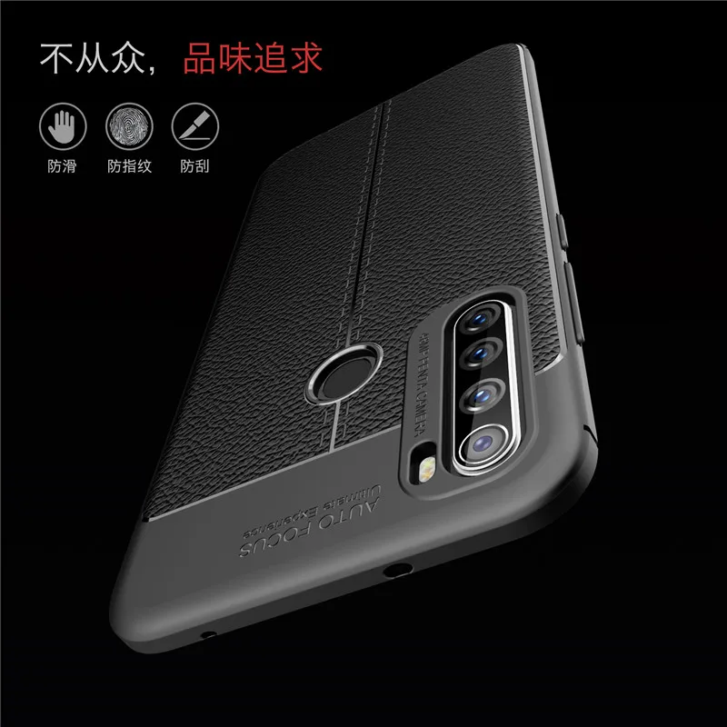Для Xiaomi Redmi Note 8T чехол силиконовый ударопрочный для телефона задняя крышка Funda |