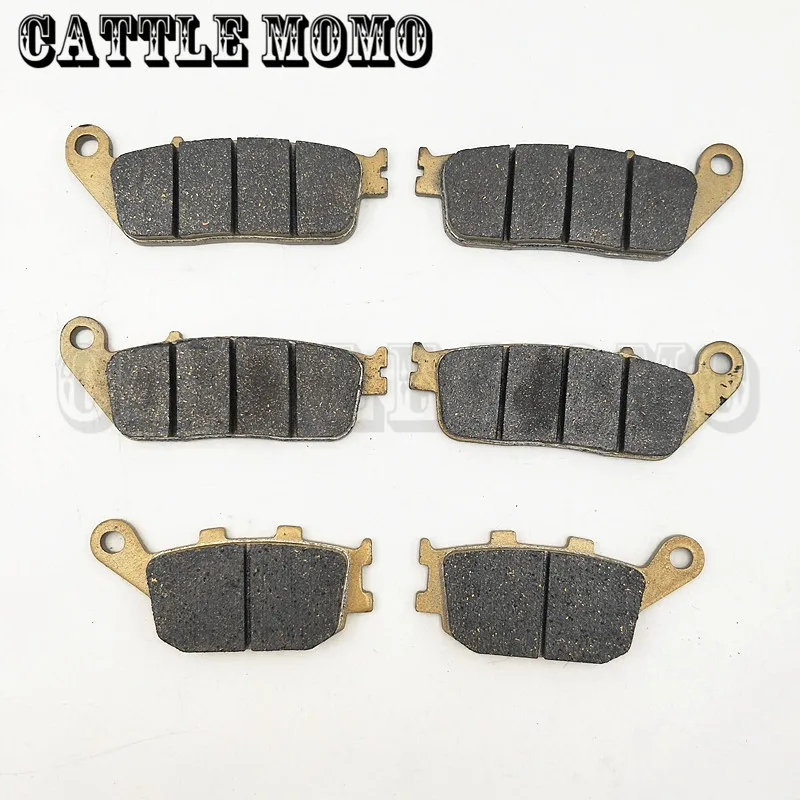 

Motorcycle Front Rear Brake Pads For KAWASAKI Z750 ABS ZR750L ZR750M 07-11 KLE650 Versys LT 2016 Z650 ER650 / Non ABS 2017-2021