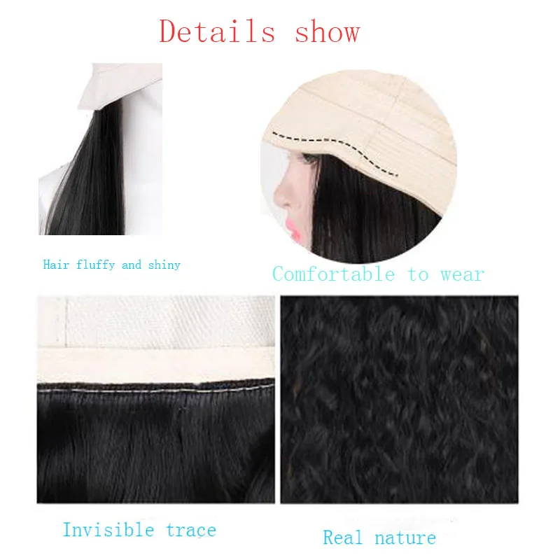 Длинный искусственный парик AOOSOO много стилей натуральные черные/коричневые