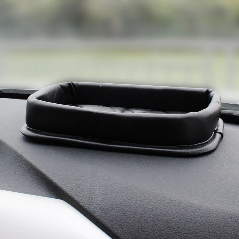 

Органайзер для хранения приборной панели в стиле автомобиля, милый бант, автомобильный органайзер для приборной панели, аксессуары для интерьера телефона