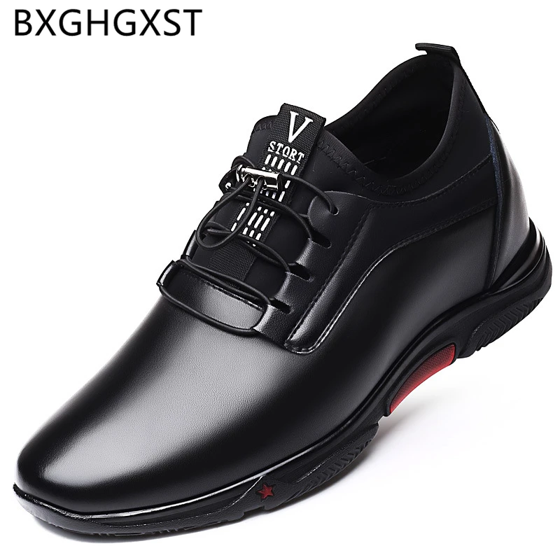 

Leather Sneakers Men Casual Shoes Fashion Elevator Shoes For Men 2021 Genuine Leather Shoes Men Sneakers Zapatos De Hombre Buty