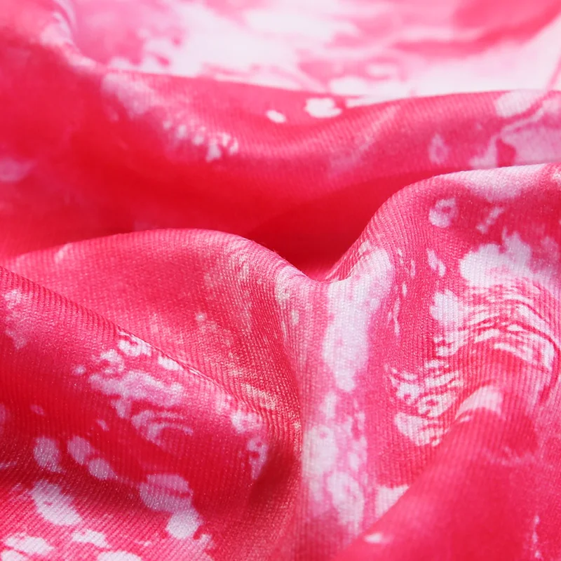 Женские штаны для фитнеса и йоги спортивные колготки с принтом облегающие