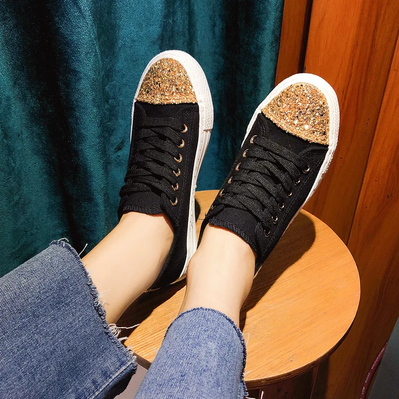 Новинка Сезон весна Стильная женская Вулканизированная обувь Кроссовки Женская