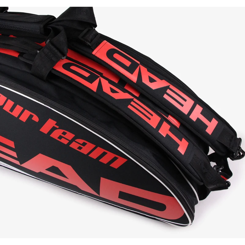 Профессиональная теннисная сумка HEAD вместительный спортивный рюкзак с одной