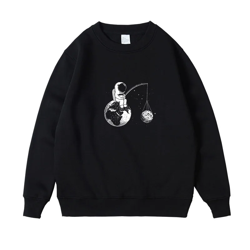 

Fashion Harajuku High Street Jumpers hoodie Loose Fleece Jackets Autumn Winter Mens Loose Couple Fashion Sweatshirts Fall Tops
