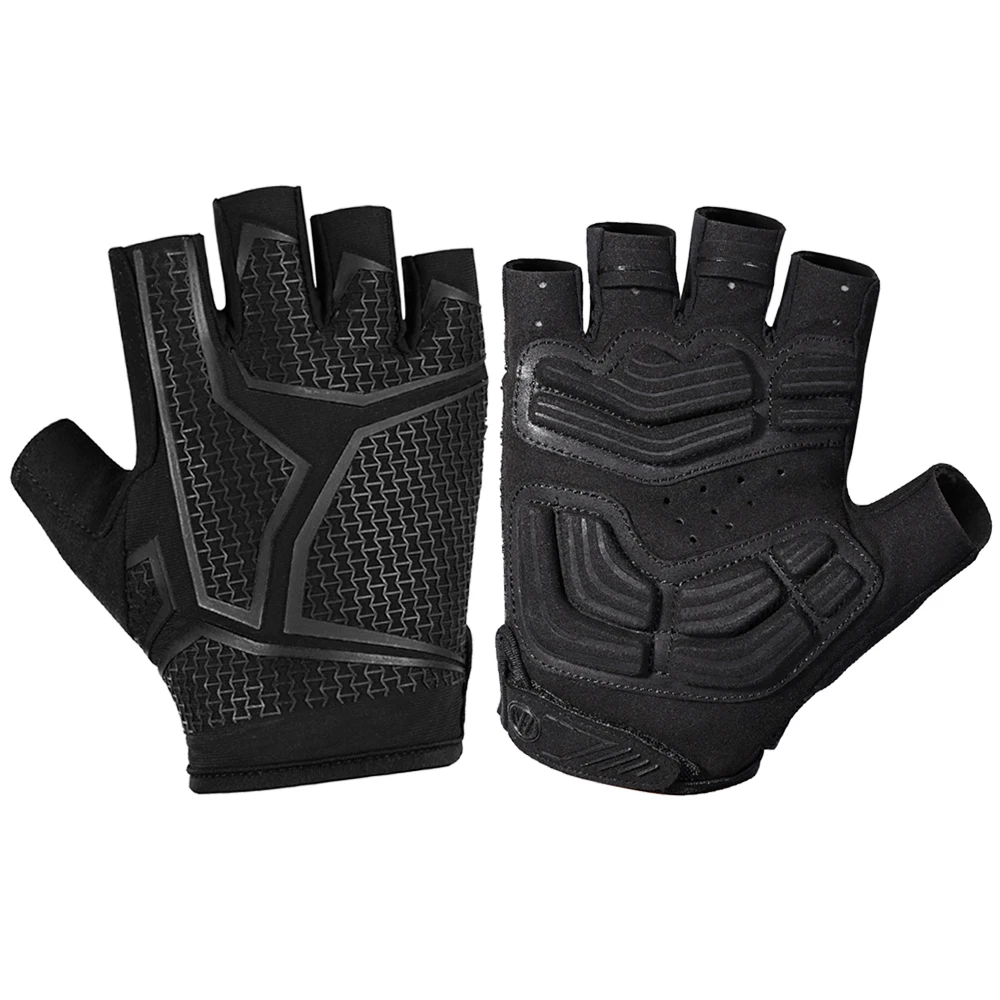 Велосипедные перчатки с открытыми пальцами новинка 2019 дышащие для горного и