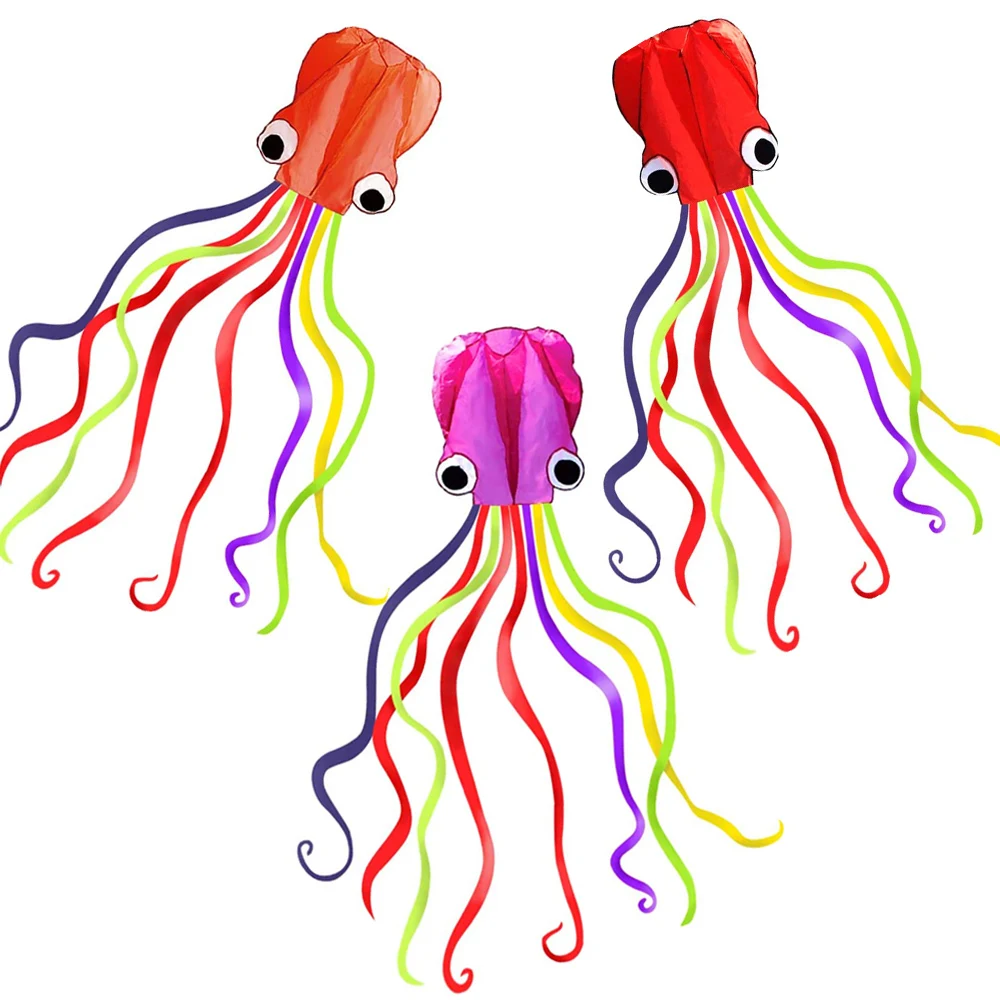 

New 4 m Octopus Single Line Software Power Kite With Flying Tools Inflatable And Easy To Fly