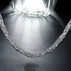 Мужские ожерелья из серебра 925 пробы, в виде дракона