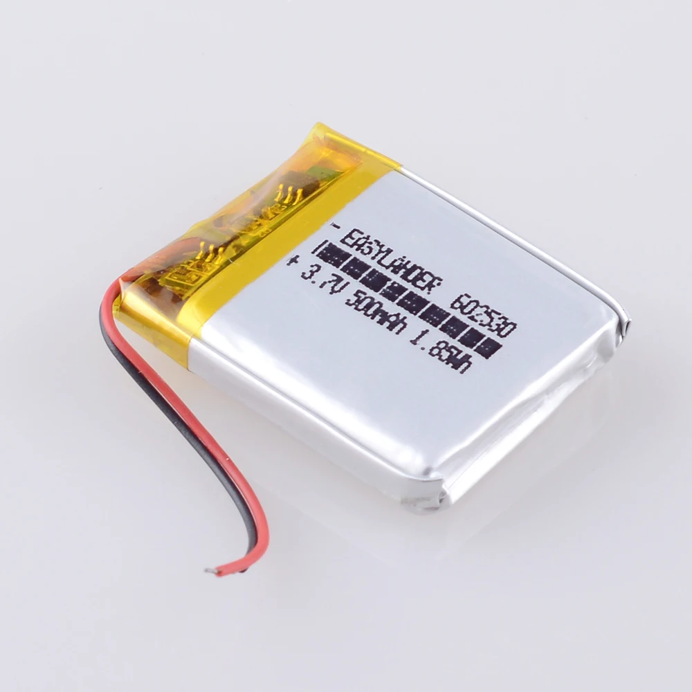 Автомобильный видеорегистратор DVR литий-полимерный аккумулятор 602530 портативный