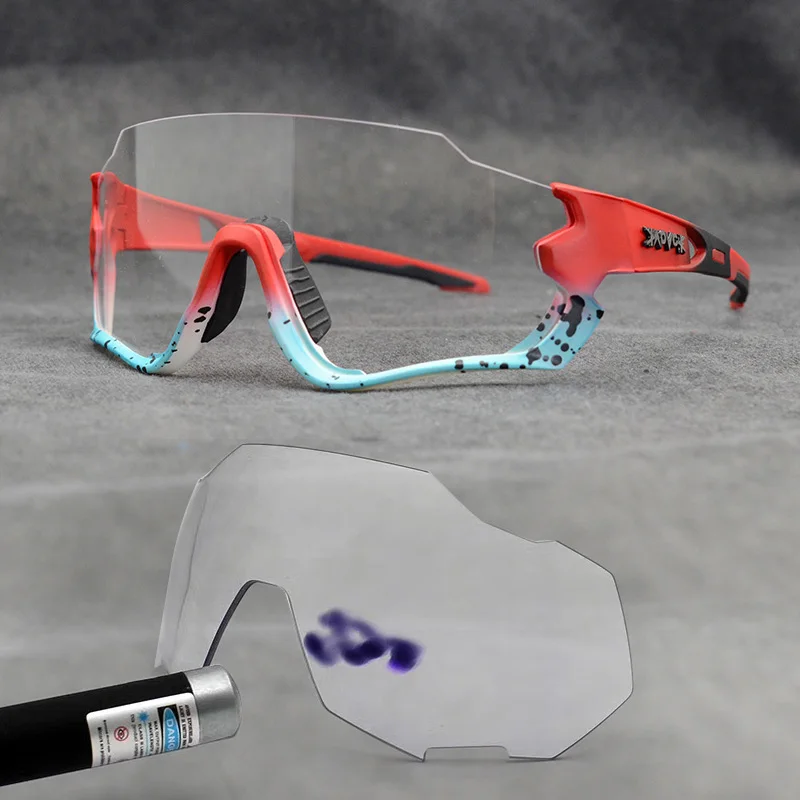 New Cycling Glasses Photochromic MTB Bike Goggles PeterOutdoor Sports Sunglasses For Men Women Eyewear 100 Foxe |