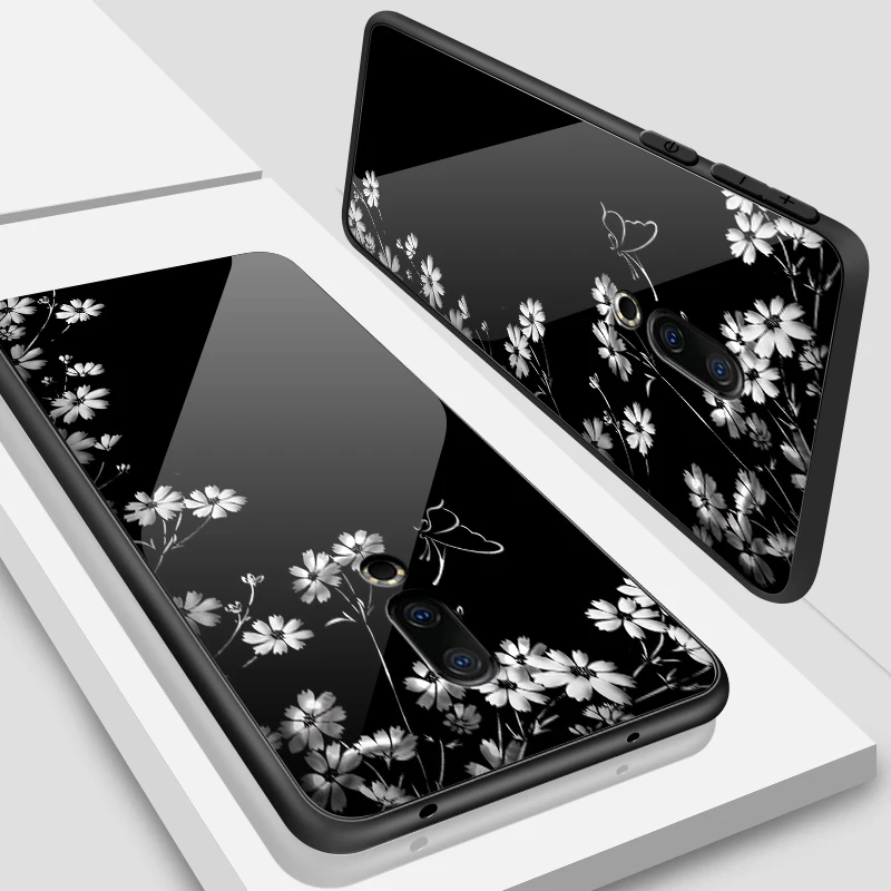 W316 Для iPhone 5S, se, 6, 6 S, 7, 8Plus XR XS макс. закаленное стекло чехол для Meizu M5 M6 M8 M9 Примечание 16th плюс Чехол ударопрочный жесткий дизайн глубокий сумка - Цвет: W316