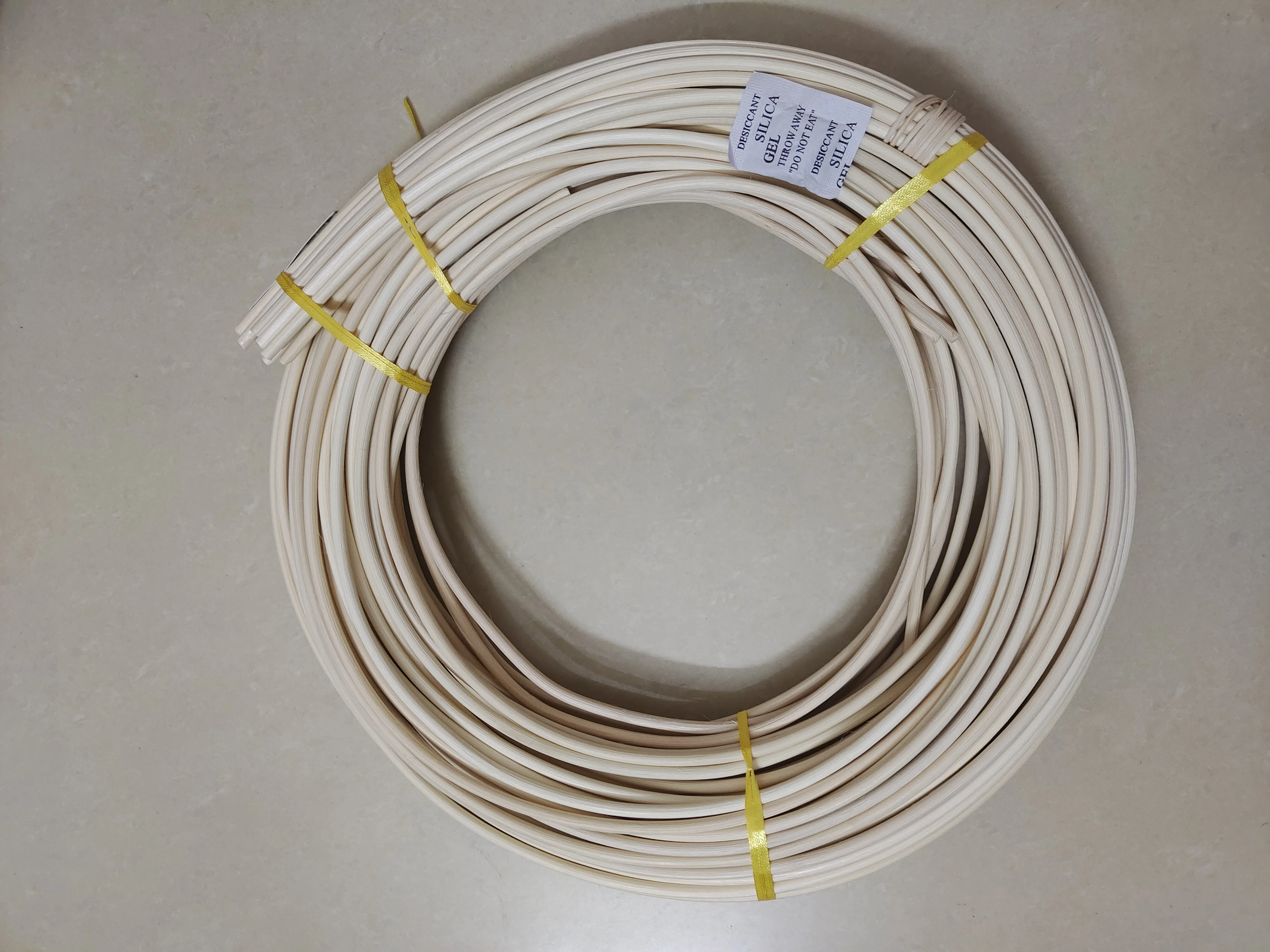 

2mm-7mm Diameter Selected Real Indonesian Natural Rattan Cores Chair Basket Furniture Weaving Material Primary Color 500g/Pack