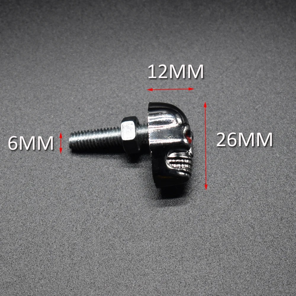 DIY 3D дизайн украшения хромированные шипы Череп Универсальный Автомобиль