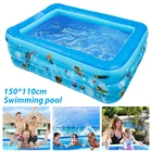 Детский надувной бассейн, 3 слоя, 150 см