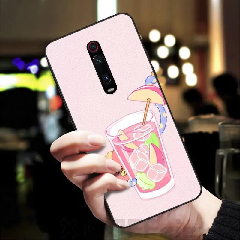 Reayou Milk Cola Bottle новое поступление черный чехол для сотового телефона Redmi K20 Note4 4X 5 5A 6