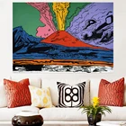 Абстрактная красочная Картина на холсте Энди вархол везувиус плакаты и принты настенные художественные картины для гостиной настенный Декор квадраты