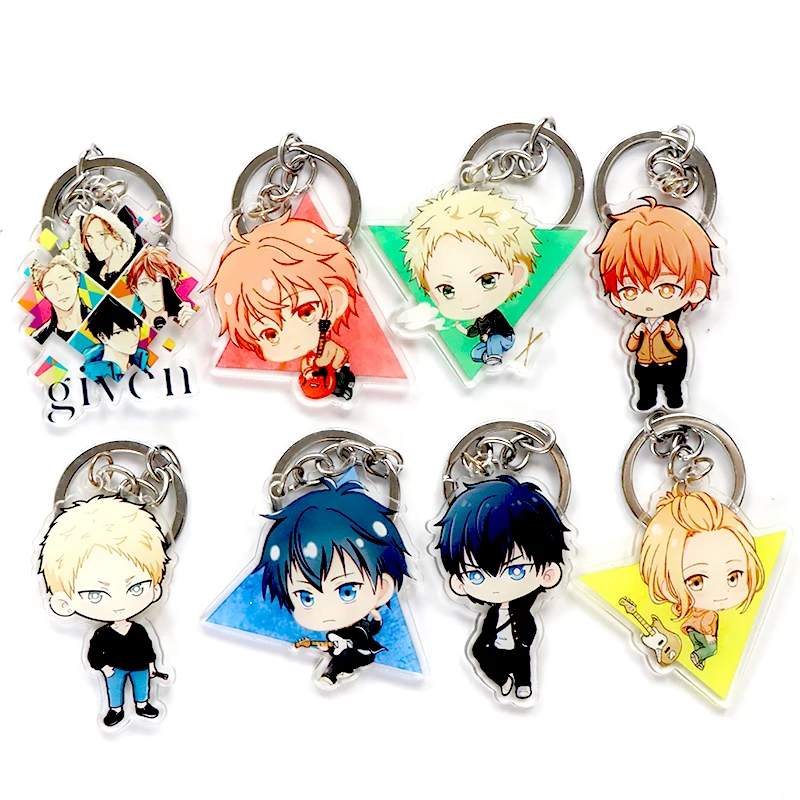 Лидер продаж акриловый брелок для ключей SONGDA с японскими милыми мультяшными