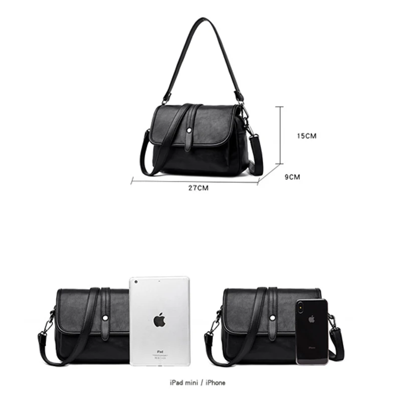 

Fashion Women Leather Shoulder Bags Luxury Handbag Ladies Messenger Bag Designer Women Bags Small Clutch Tote Bag Bolsa Feminina