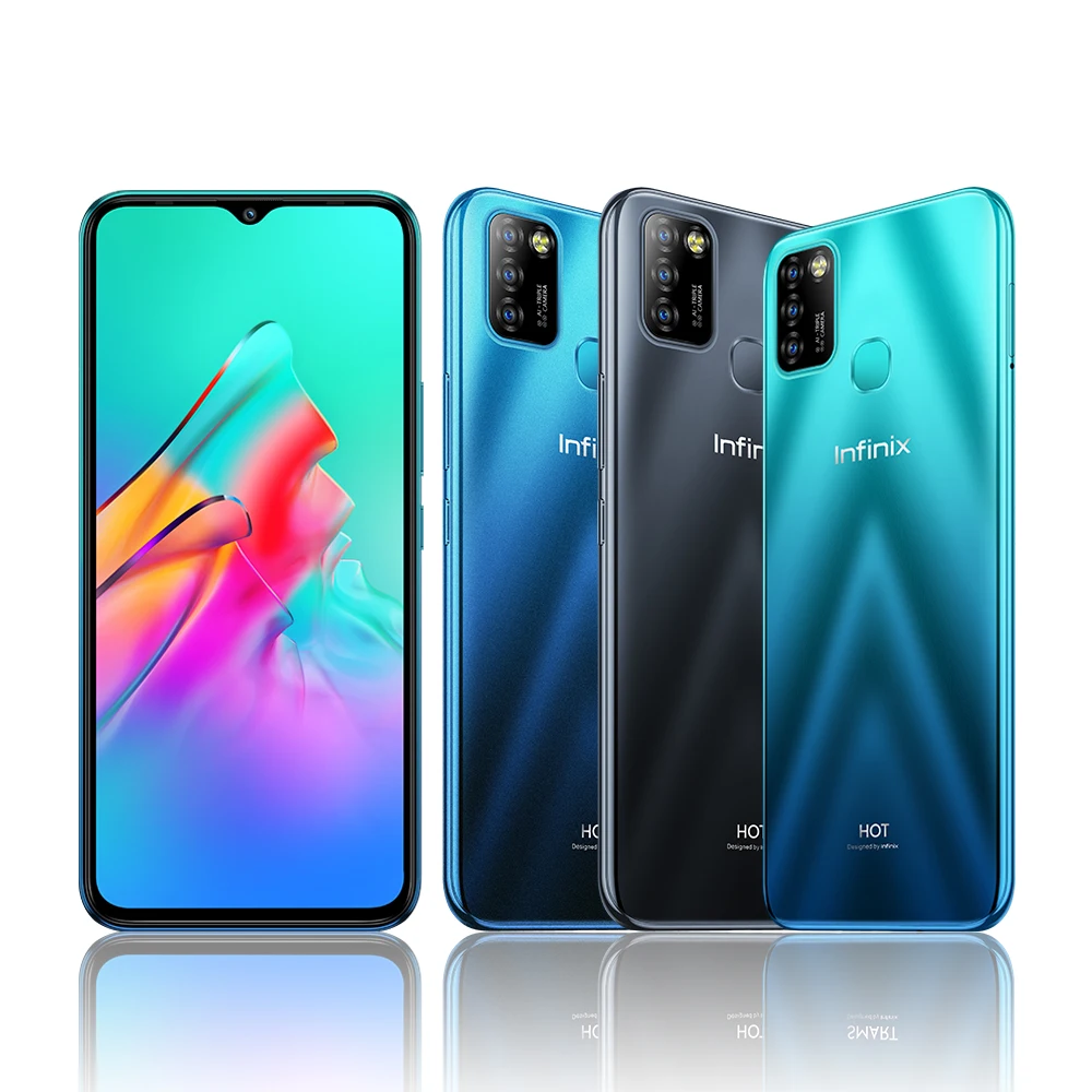 Infinix Горячая 10 Lite глобальная версия X657C 6 &quot&quot HD + 2 Гб оперативной памяти 32 встроенной 1600*720 5000 мА/ч 13MP тройной