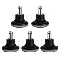2 inch office chair foot glides replacement office chair or stool swivel caster wheels fixed stationary castors with felt pads