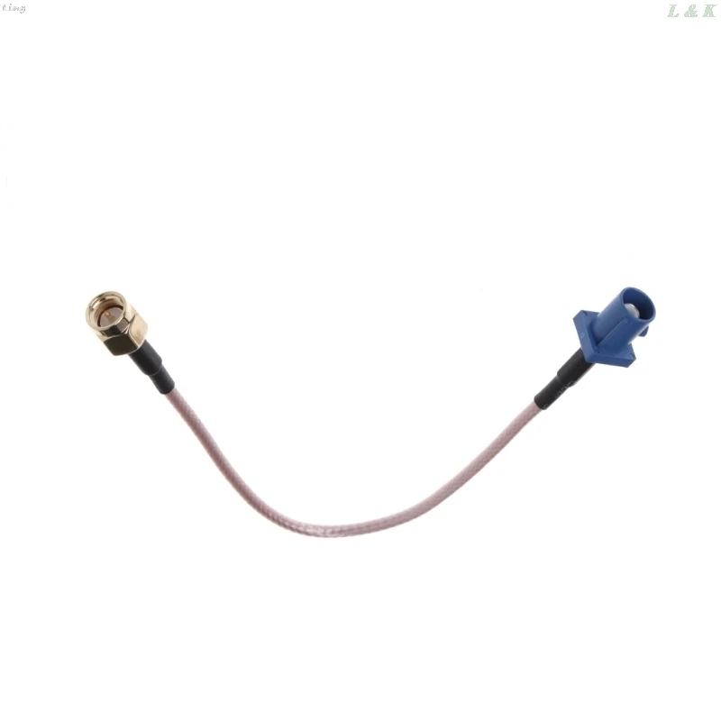 Удлинительный кабель Fakra C переходник SMA Male с GPS антенной RG316 Pigtail l29k|Соединители| |