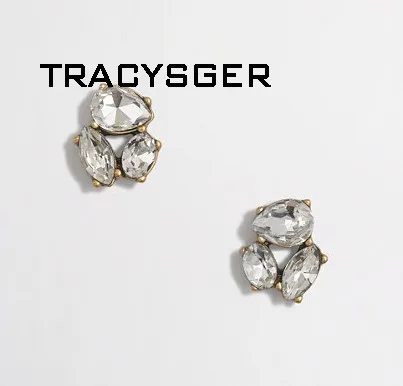 AD-es20226/ювелирные изделия для девочек/серьги с кристаллами | Украшения и