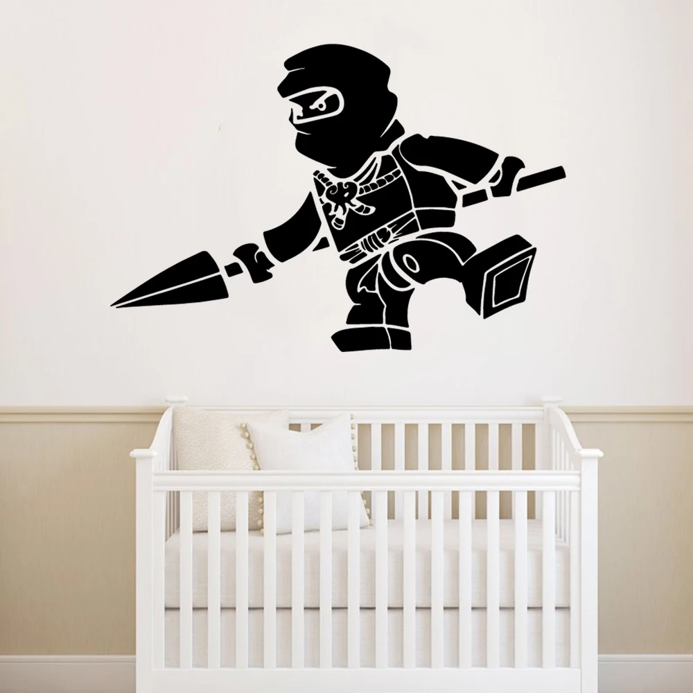 Diy лего семья настенные наклейки Фреска Искусство домашний декор для гостиной